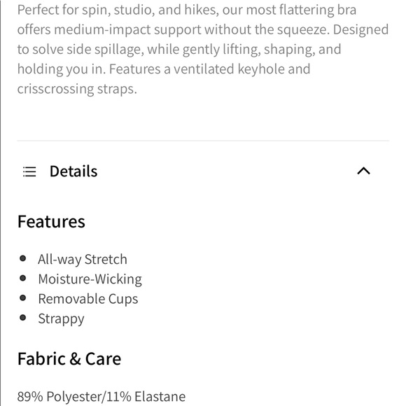 👑 2/$40 👑 Fabletics Oasis Twist Sports Bra - Picture 3 of 8